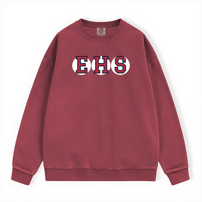 EHS RETIRED SOX LETTERS CREWNECK