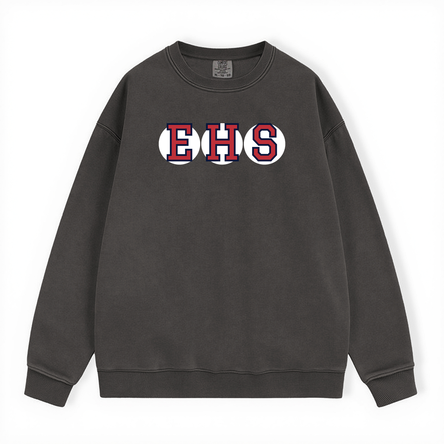 EHS RETIRED SOX LETTERS CREWNECK