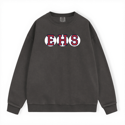 EHS RETIRED SOX LETTERS CREWNECK