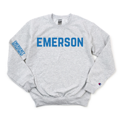 EMERSON RN - EMERGENCY DEPARTMENT CHAMPION CREWNECK