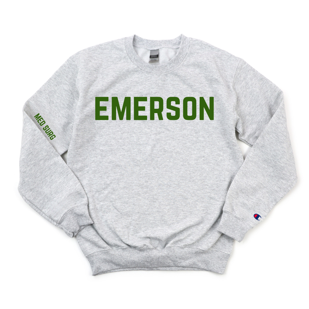EMERSON MED SURG CHAMPION CREWNECK