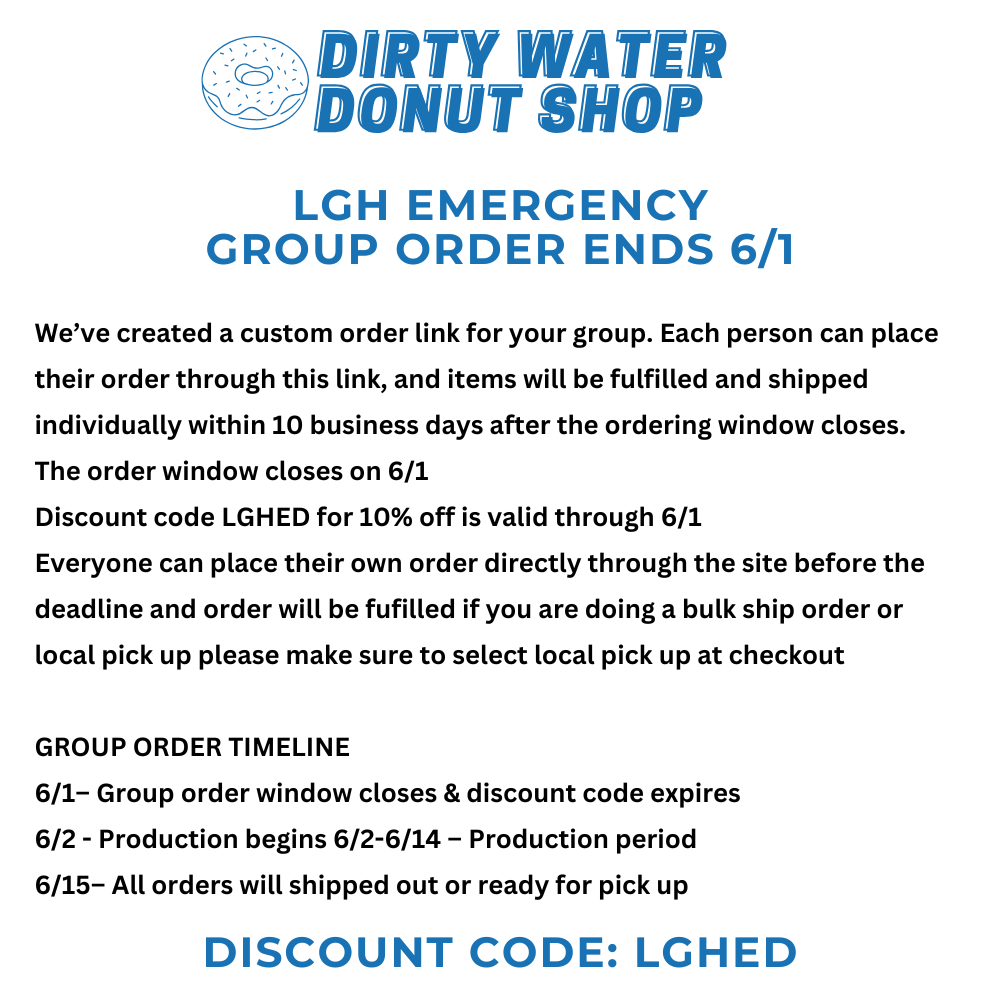 ROYAL BLUE  LGH EMERGENCY CHAMPION CREWNECK