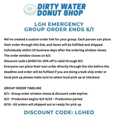 ROYAL BLUE  LGH EMERGENCY CHAMPION CREWNECK