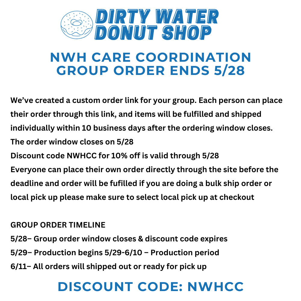 ROYAL BLUE NWH CARE COORDINATION CHAMPION CREWNECK