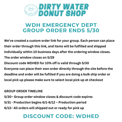TEAL WDH EMERGENCY DEPARTMENT - CHAMPION CREWNECK