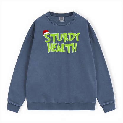 STURDY HEALTH GRINCH COMFORT COLORS CREWNECK
