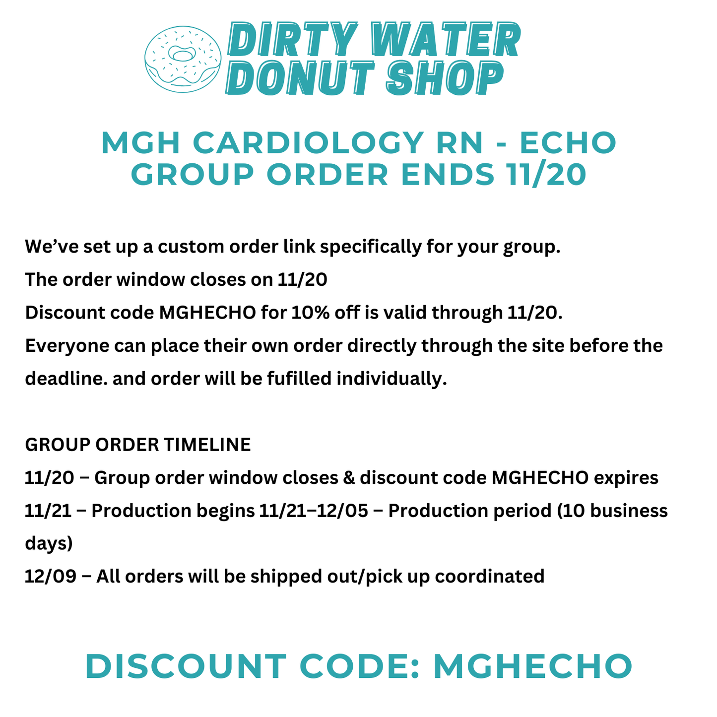 TEAL MGH CARDIOLOGY RN - ECHO CHAMPION CREWNECK