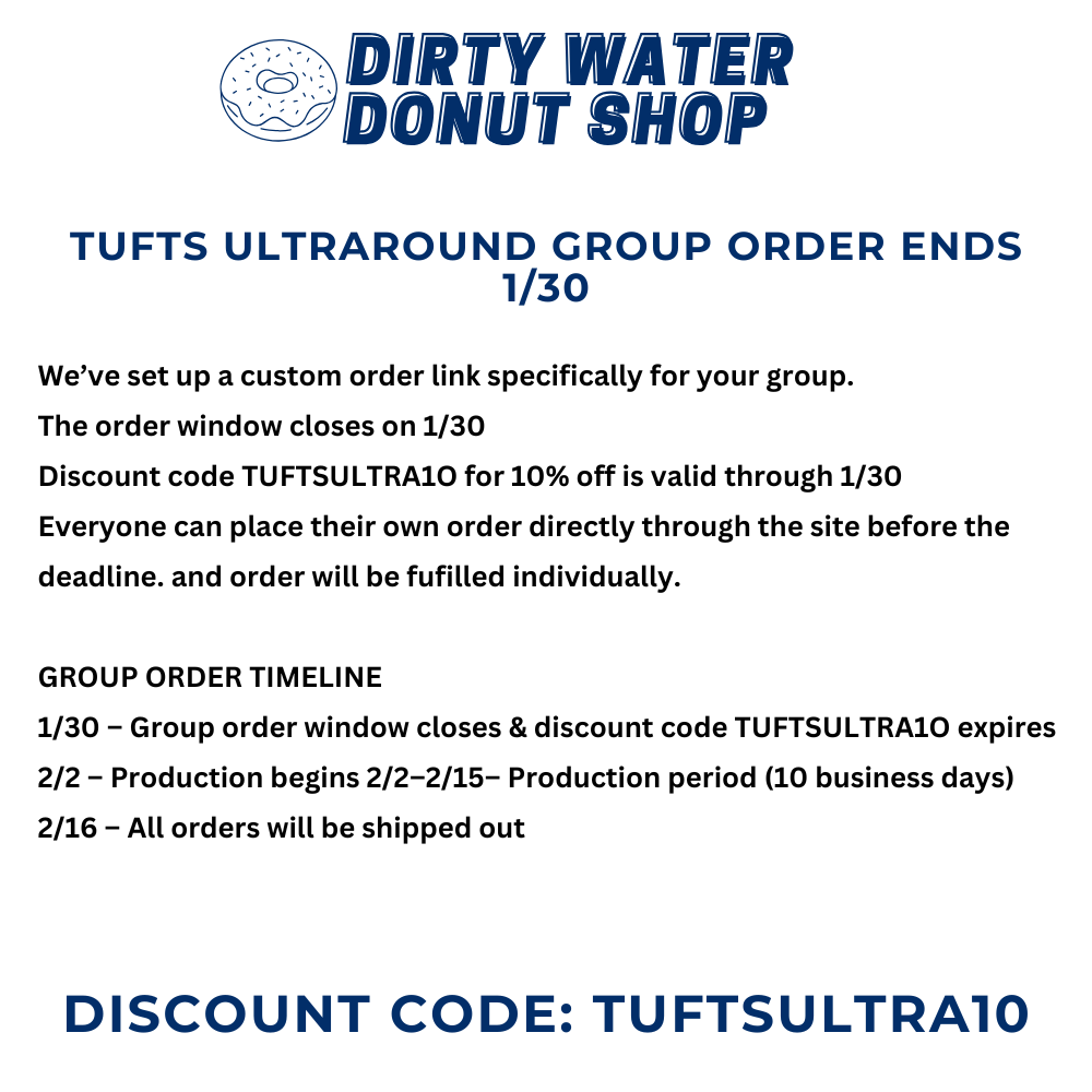 TUFTS NAVY ULTRASOUND CHAMPION CREWNECK