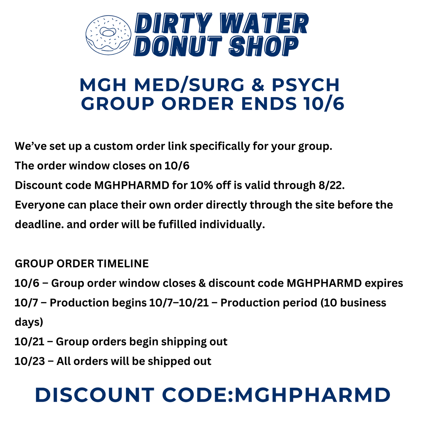 NAVY MGH MED/SURG & PSYCH CHAMPION CREWNECK GROUP ORDER ENDS 10/6
