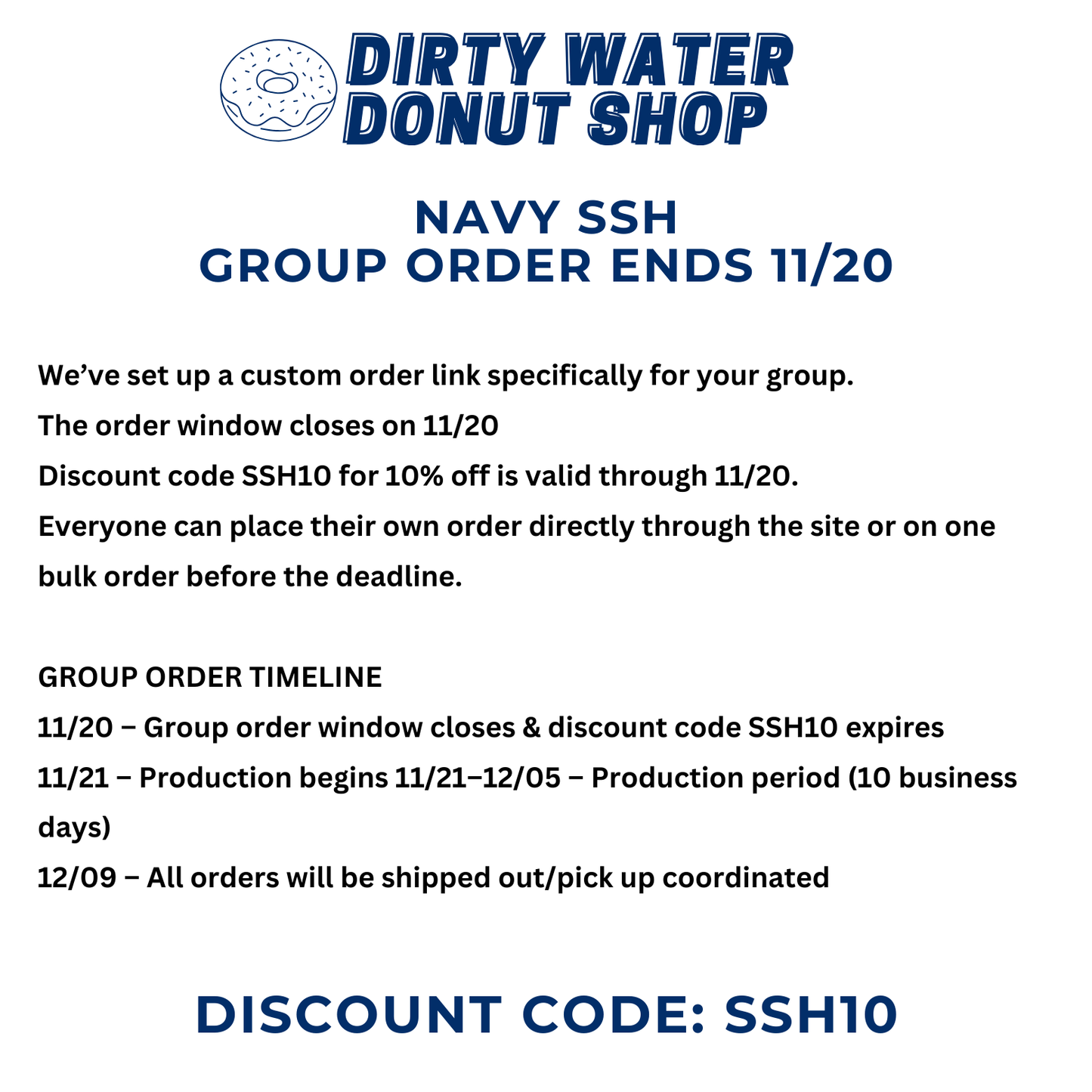 NAVY SSH CHAMPION CREWNECK