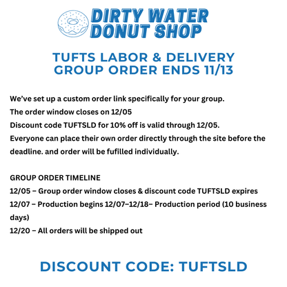 ROYAL BLUE TUFTS  LABOR & DELIVERY CHAMPION CREWNECK