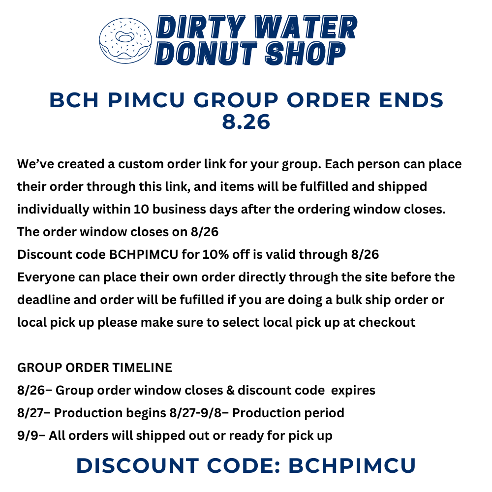 NAVY BCH PIMCU CHAMPION CREWNECK