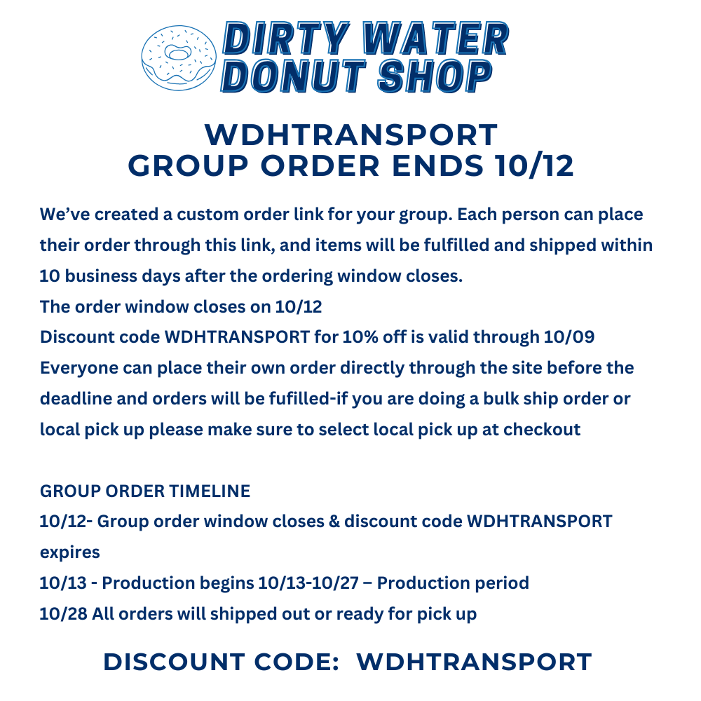 NAVY WDH TRANSPORTATION -  TRANSPORT CHAMPION CREWNECK