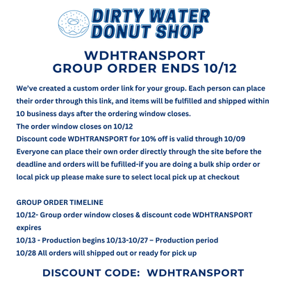 NAVY WDH TRANSPORTATION -  TRANSPORT CHAMPION CREWNECK