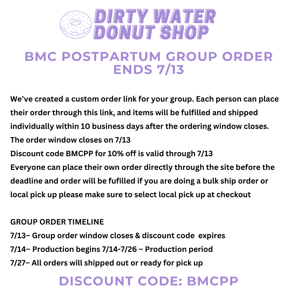 BMC POSTPARTUM CHAMPION CREWNECK