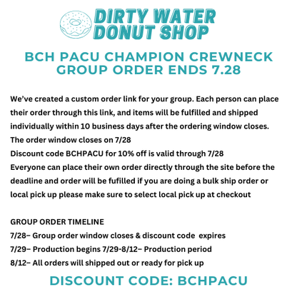 BCH PACU CHAMPION CREWNECK