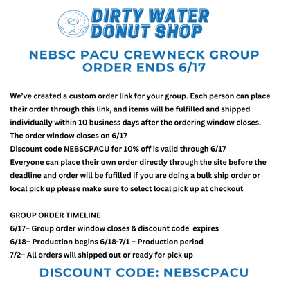 NEBSC - PACU CHAMPION CREWNECK
