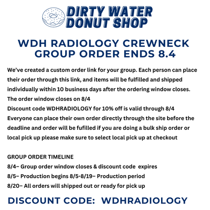 WDH RADIOLOGY - RT(R) CHAMPION CREWNECK