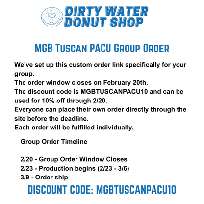 MGB TUSCAN PACU CHAMPION CREWNECK