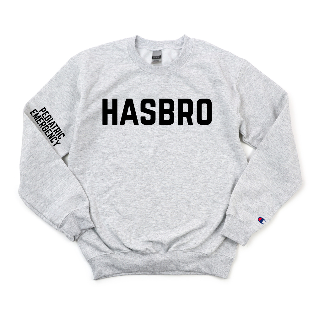 HASBRO PBI -  PEDIATRIC EMERGENCY CHAMPION CREWNECK