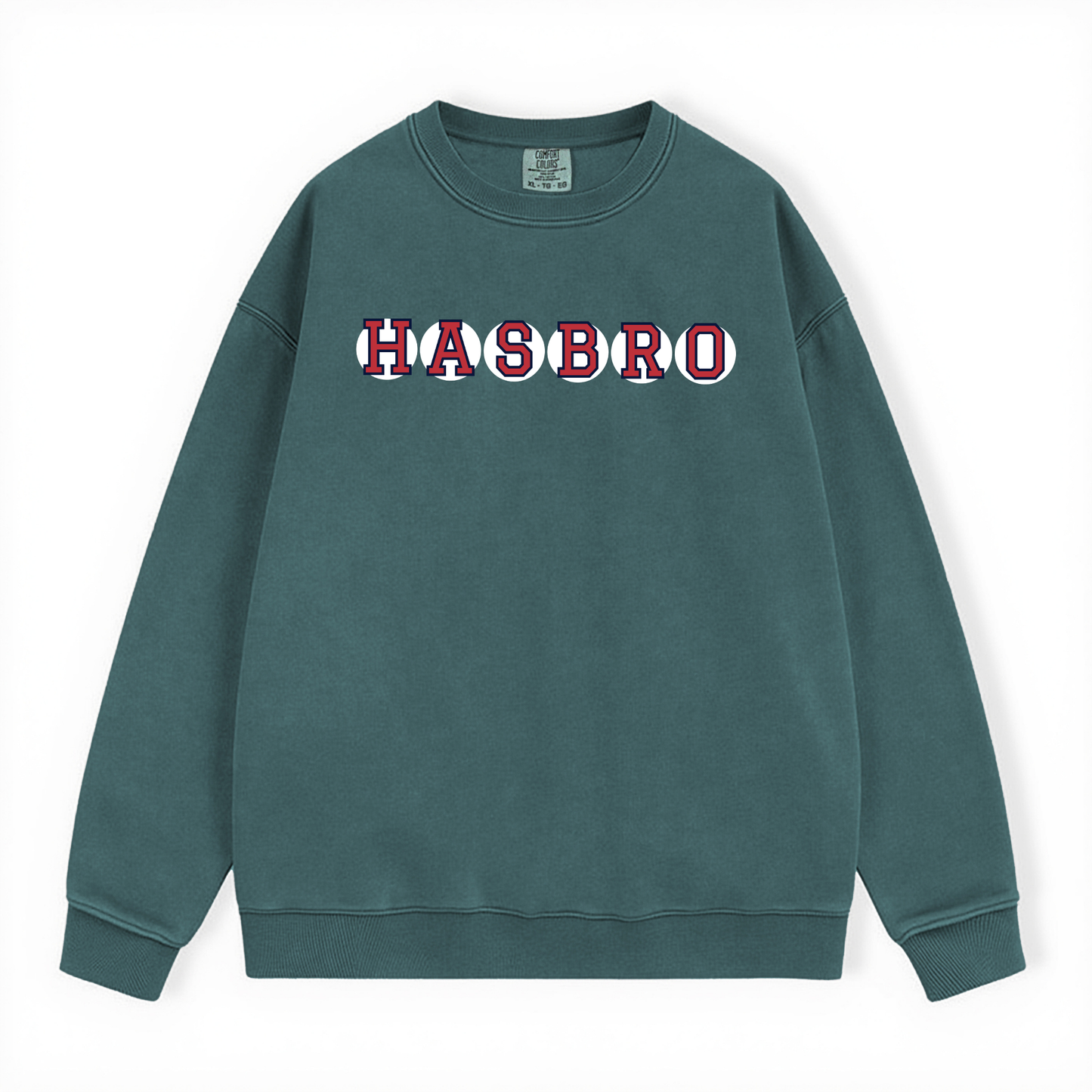 HASBRO RETIRED SOX LETTERS CREWNECK