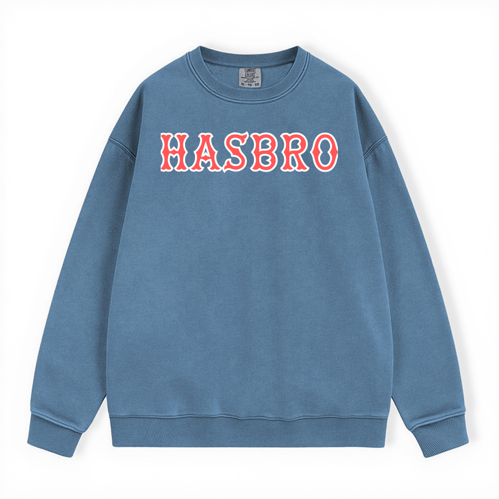 HASBRO SOX LETTERS CREWNECK
