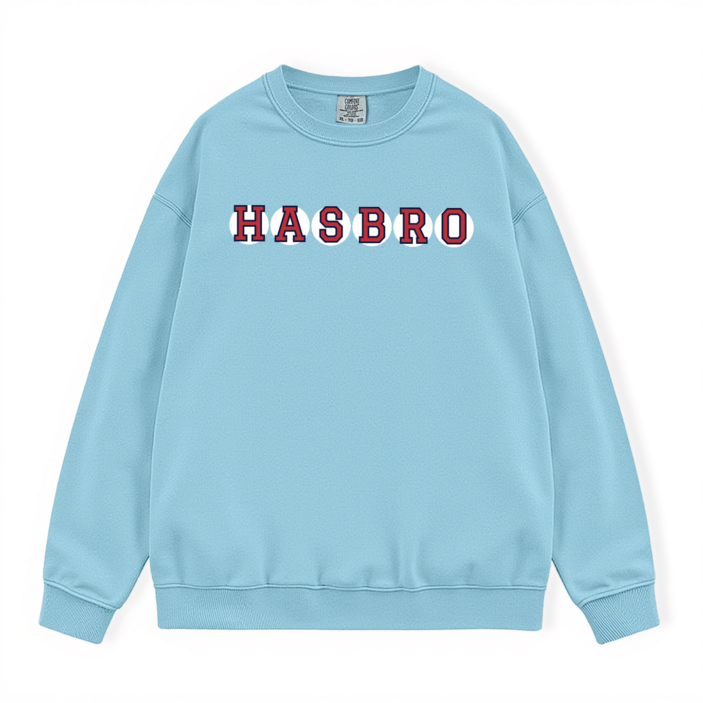 HASBRO RETIRED SOX LETTERS CREWNECK