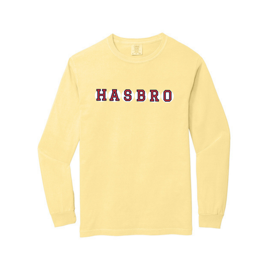 HASBRO RETIRED SOX LETTERS LONG SLEEVE