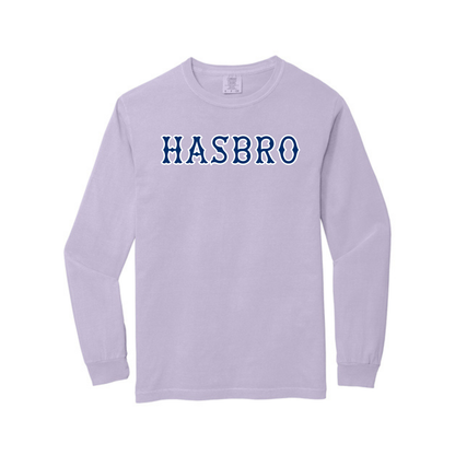 HASBRO NAVY SOX LETTERS LONG SLEEVE