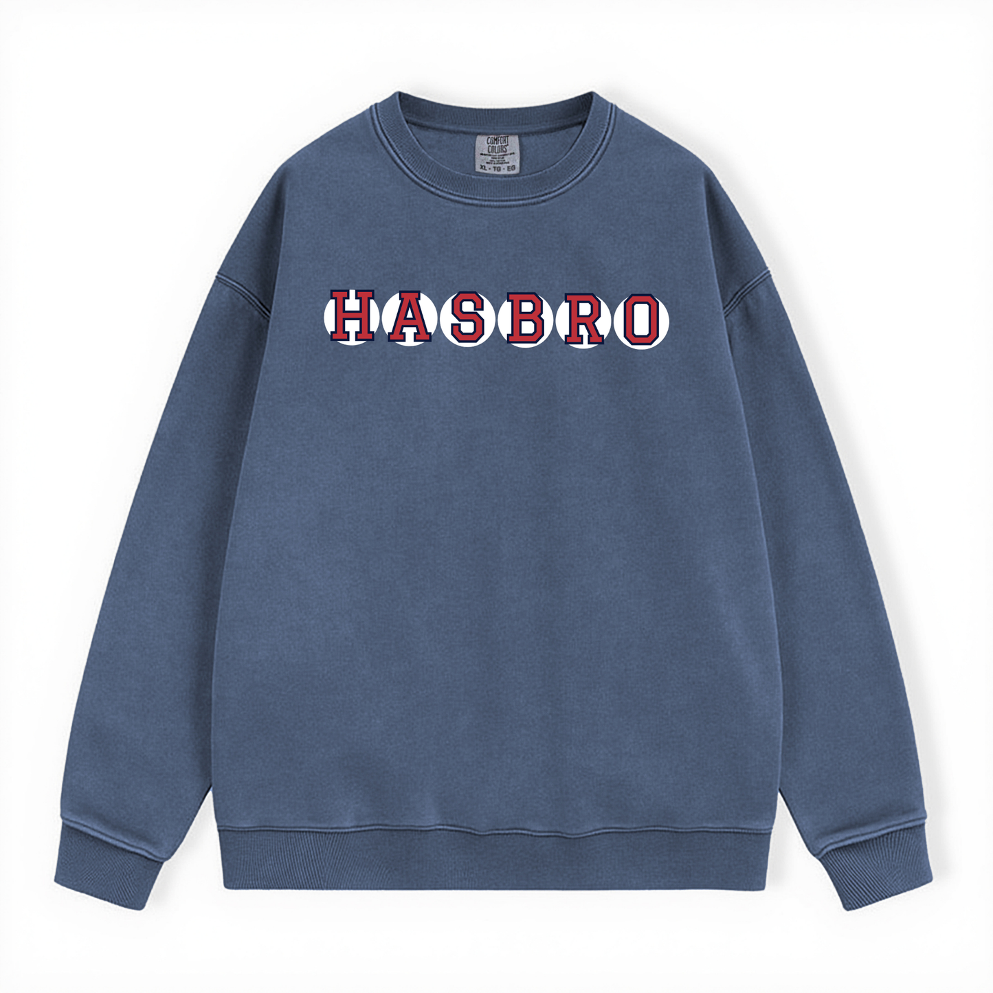 HASBRO RETIRED SOX LETTERS CREWNECK