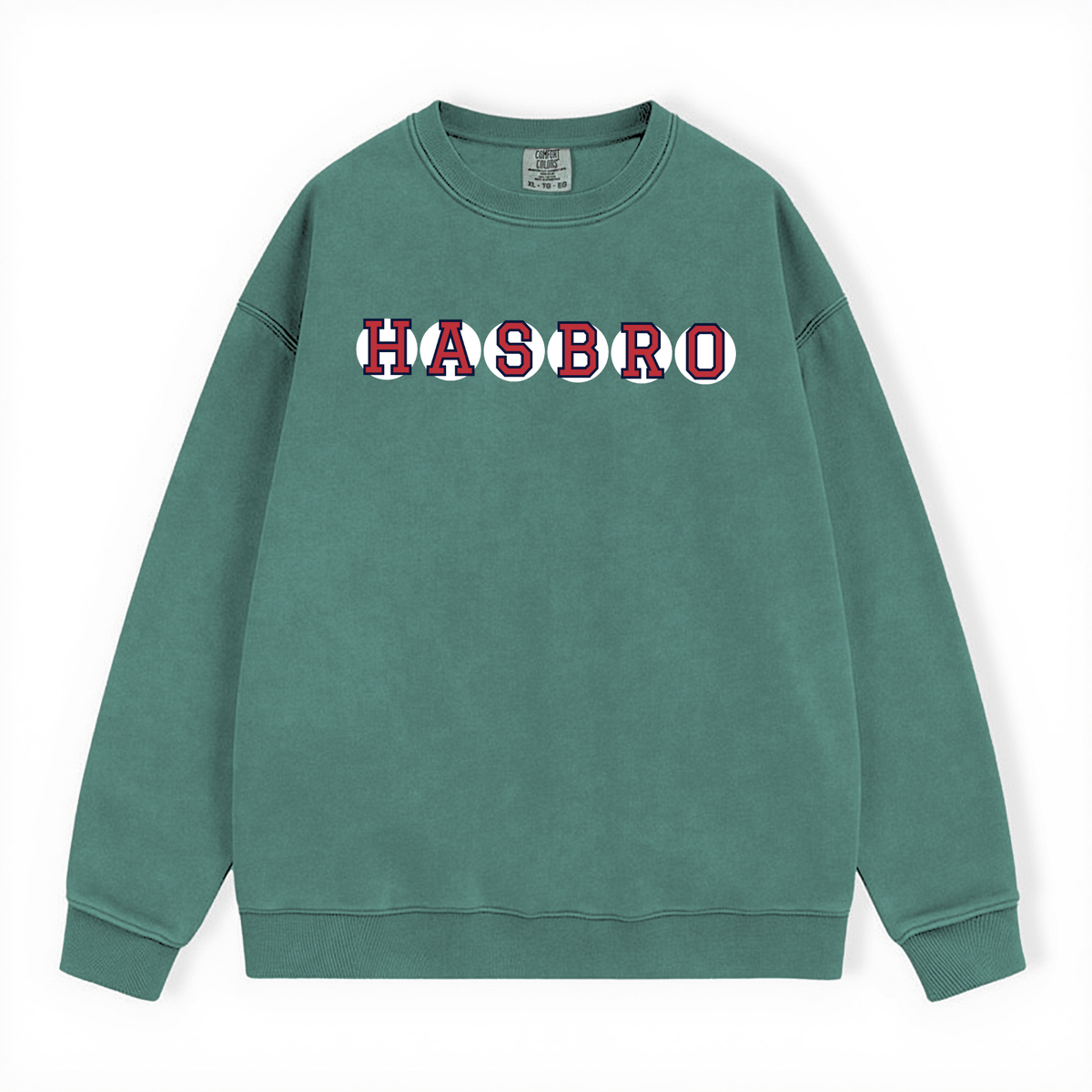 HASBRO RETIRED SOX LETTERS CREWNECK