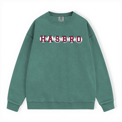HASBRO RETIRED SOX LETTERS CREWNECK
