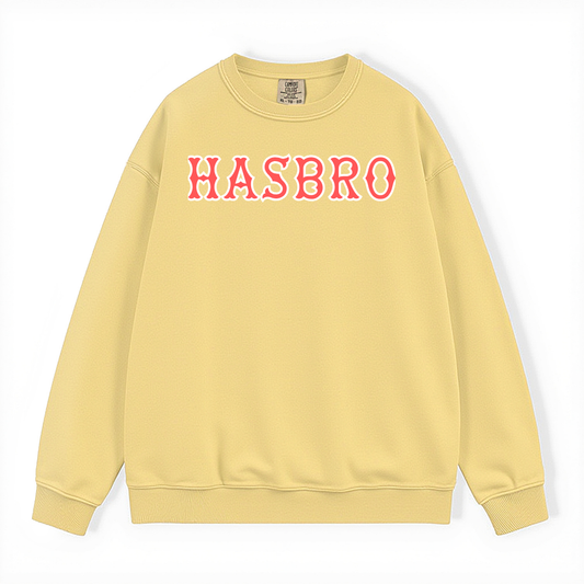 HASBRO SOX LETTERS CREWNECK
