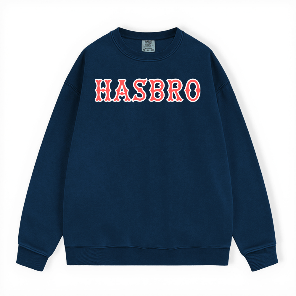 HASBRO SOX LETTERS CREWNECK