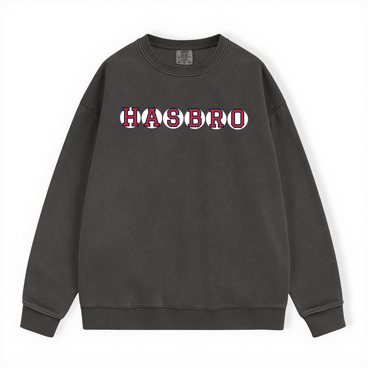 HASBRO RETIRED SOX LETTERS CREWNECK
