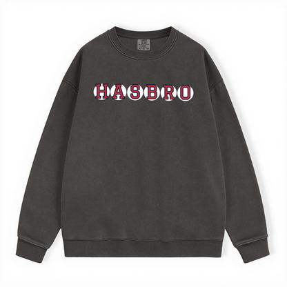 HASBRO RETIRED SOX LETTERS CREWNECK