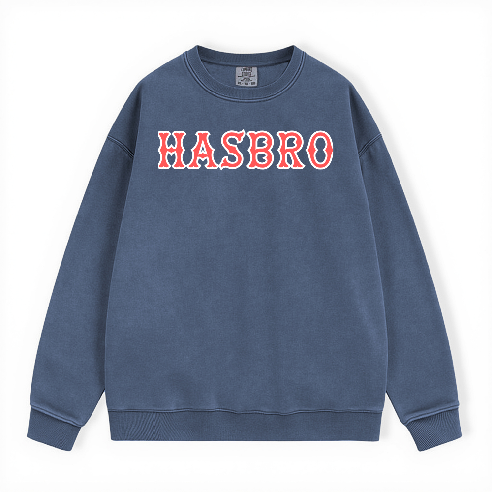 HASBRO SOX LETTERS CREWNECK