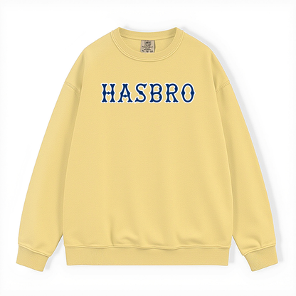 HASBRO NAVY SOX LETTERS CREWNECK