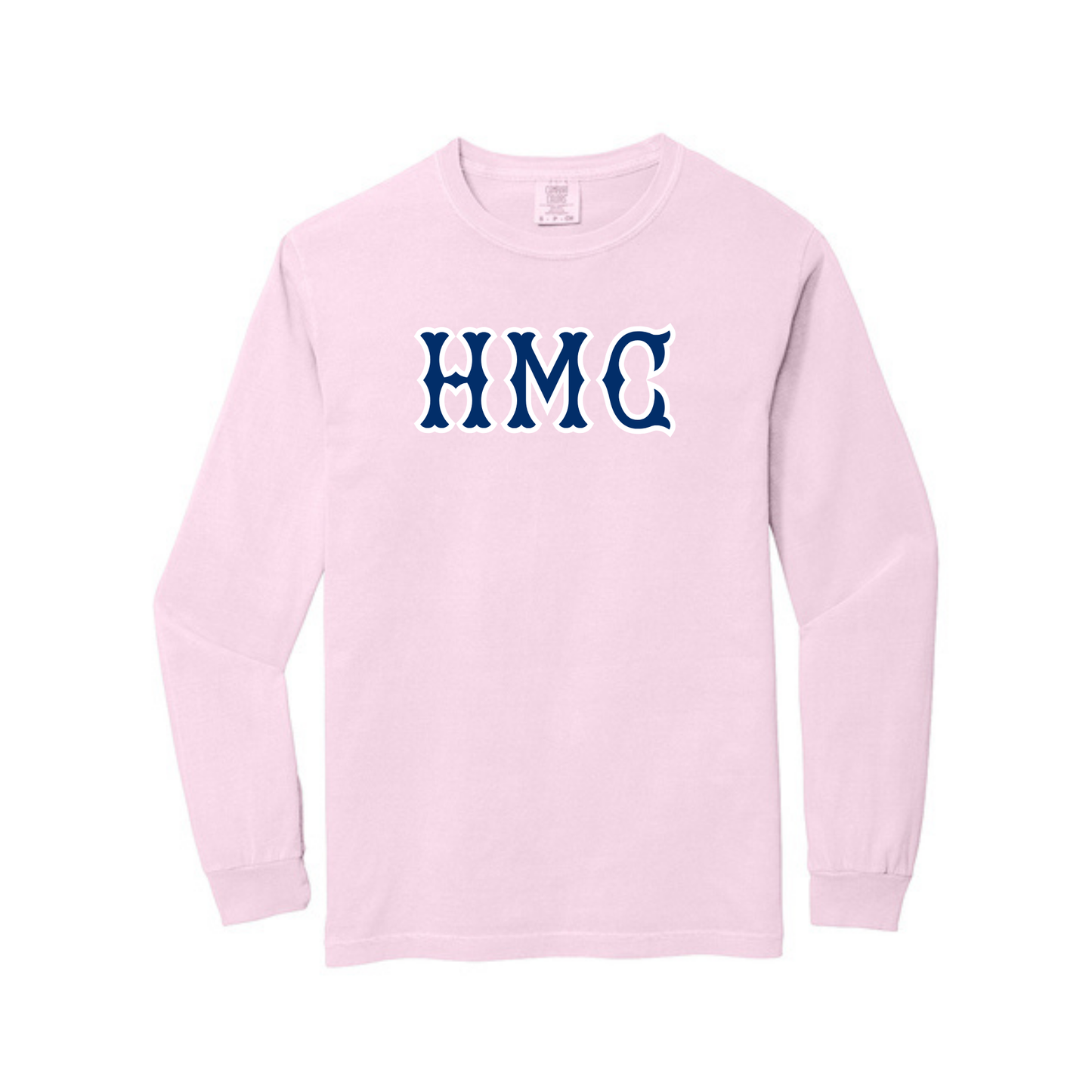 HMC NAVY SOX LETTERS LONG SLEEVE