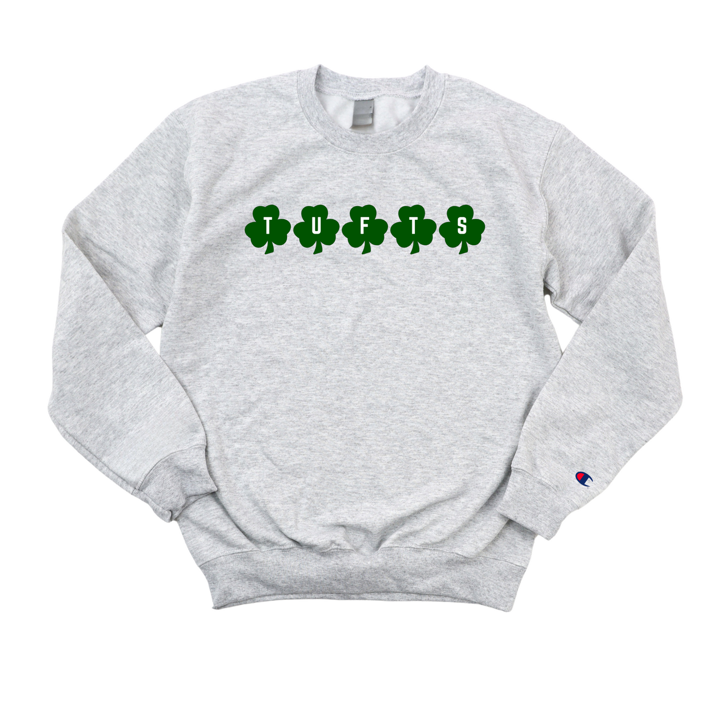 TUFTS SHAMROCK CREWNECK