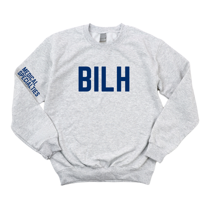 NAVY BLUE BILH RN - MEDICAL SPECIALTIES CHAMPION CREWNECK