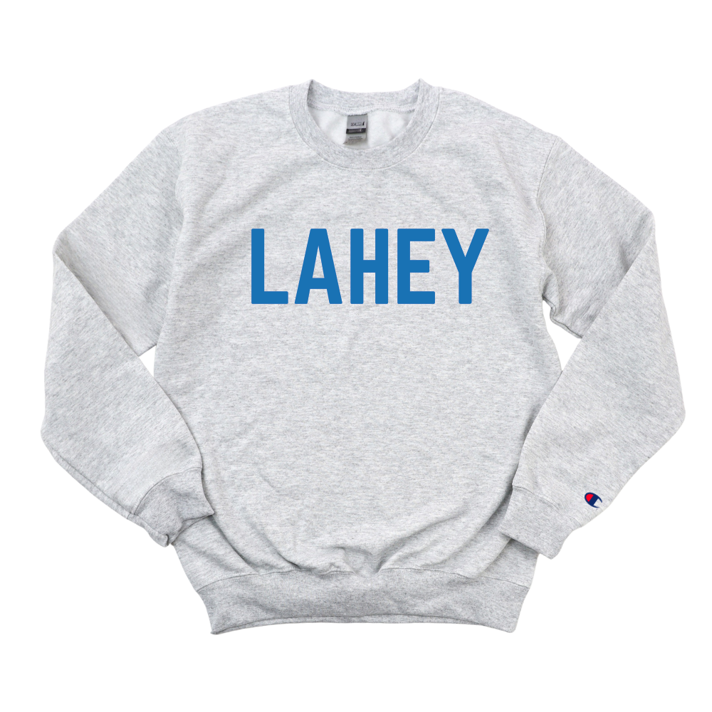 LAHEY MA  CHAMPION CREWNECK