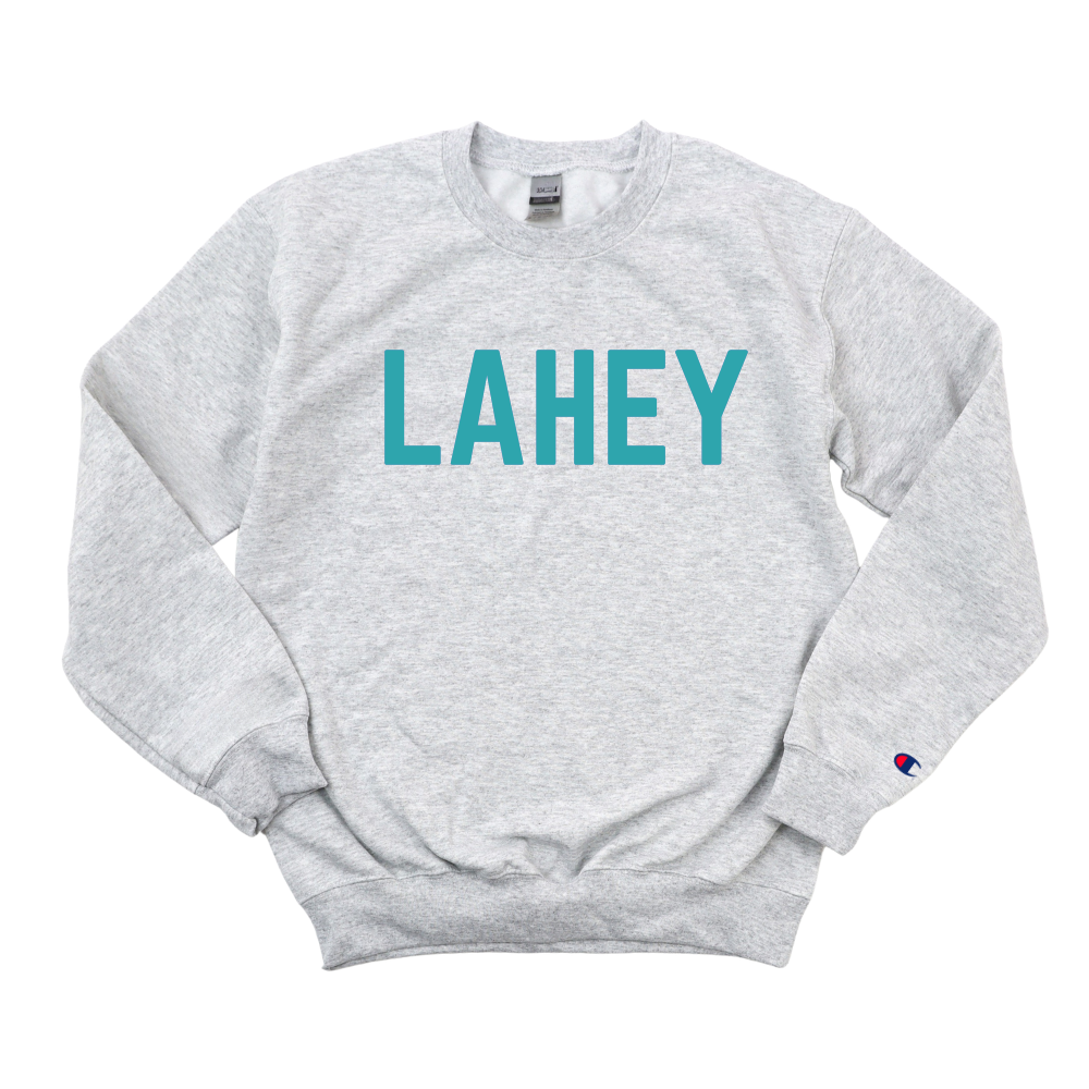 LAHEY MA  CHAMPION CREWNECK