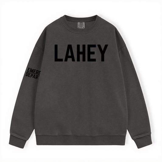 LAHEY EMERGENCY DEPARTMENT COMFORT COLORS CREWNECK