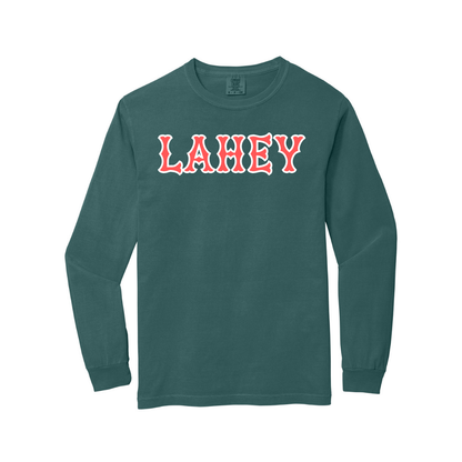 LAHEY SOX LETTERS LONG SLEEVE