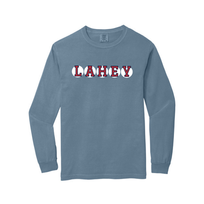 LAHEY RETIRED SOX LETTERS LONG SLEEVE