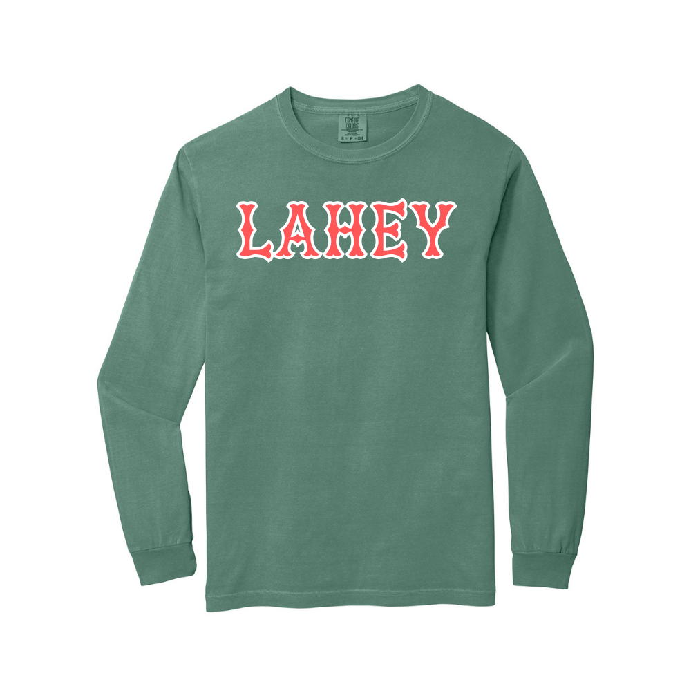 LAHEY SOX LETTERS LONG SLEEVE
