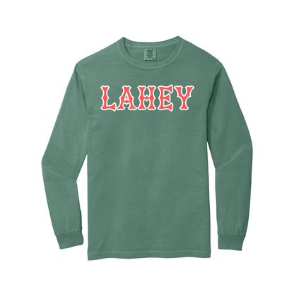 LAHEY SOX LETTERS LONG SLEEVE