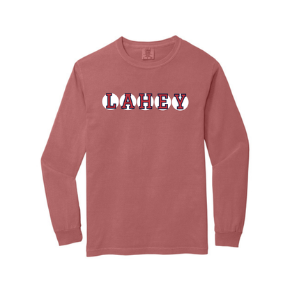 LAHEY RETIRED SOX LETTERS LONG SLEEVE
