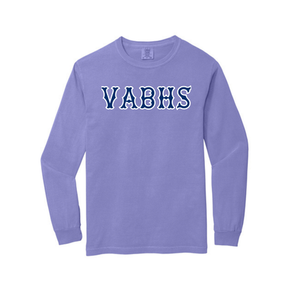 VABHS NAVY SOX LETTERS LONG SLEEVE